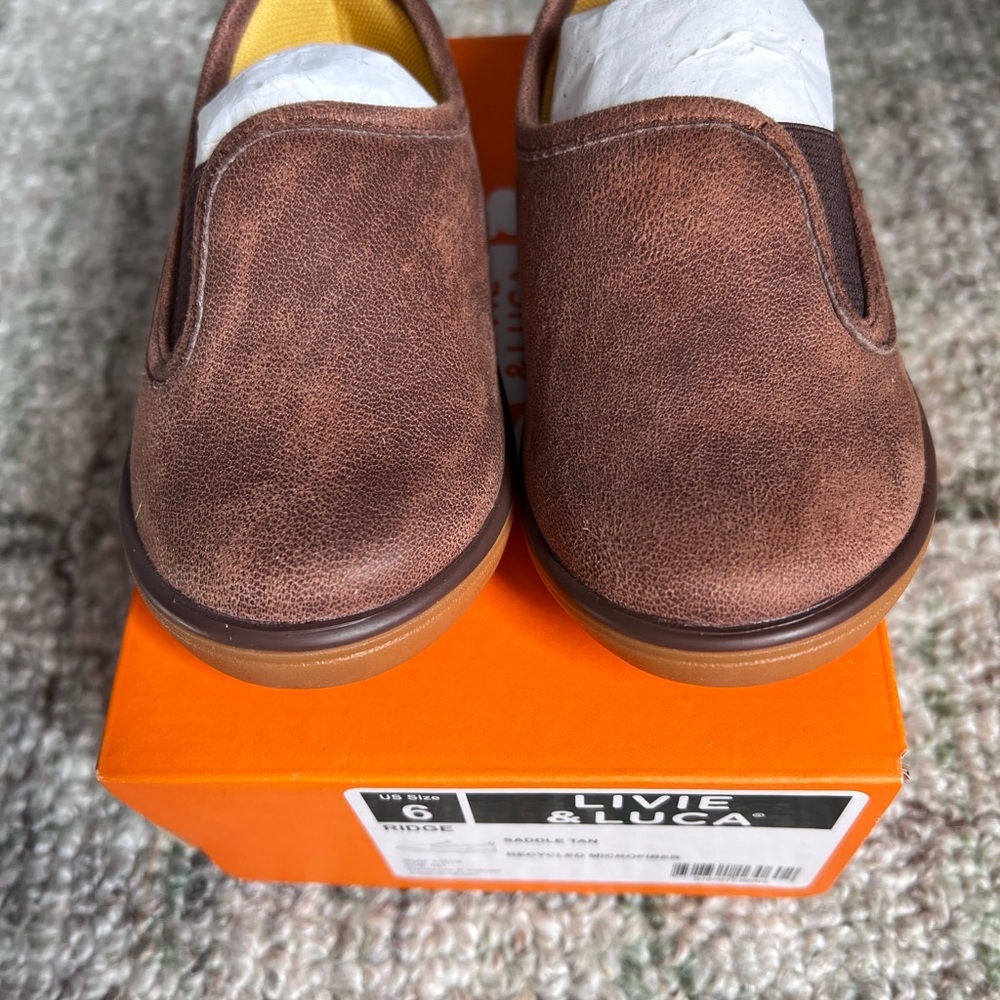 Livie & Luca Brown Kids Loafers